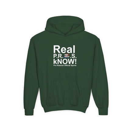 Pro Riders | Real P.R.O.S. kNOW! - Youth Pullover Hoodie