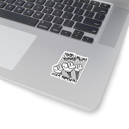 Pro Rider Entertainment, The Ridalution Has Begun - Kiss-Cut Stickers