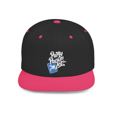 Party In The Parkin Lot - Flat Bill Snapback Hat