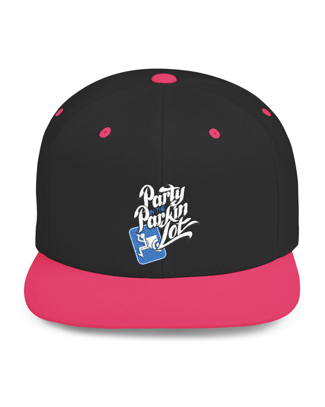 Party In The Parkin Lot - Flat Bill Snapback Hat