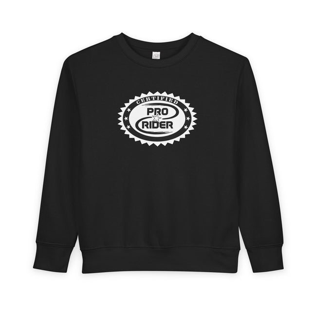 Certified Pro Rider - Toddler Crewneck Sweatshirt