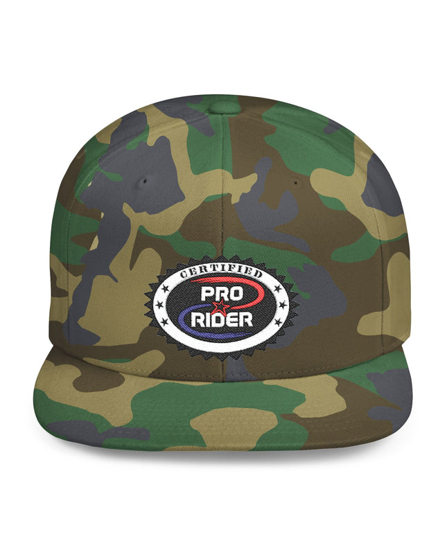 Certified Pro Rider - Flat Bill Snapback Hat
