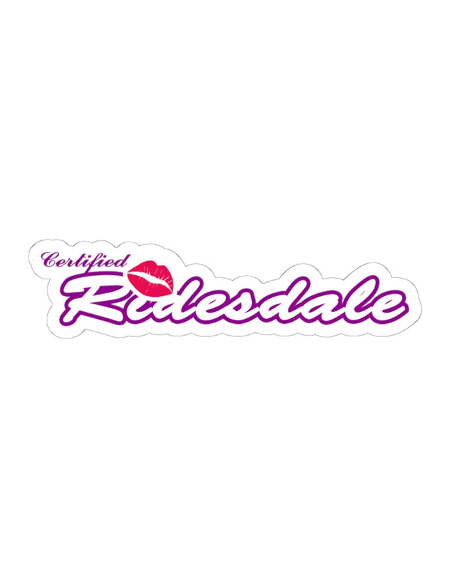 Certified Ridesdale - Kiss-Cut Stickers