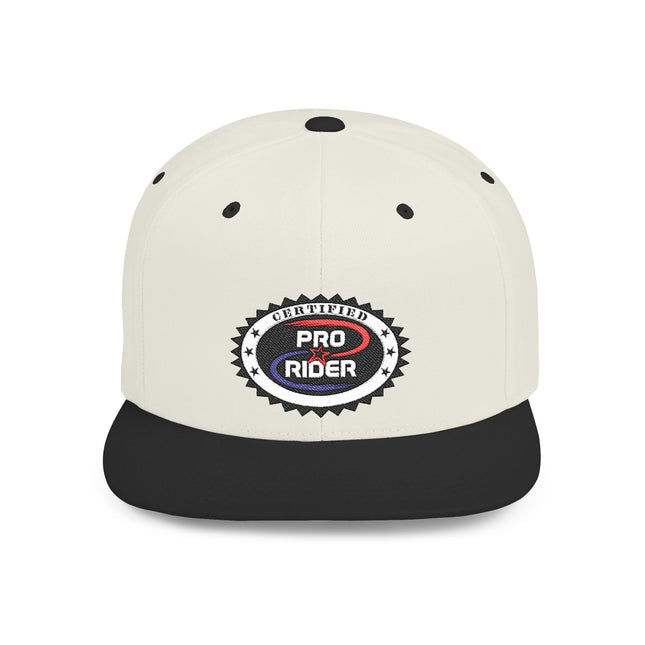 Certified Pro Rider - Flat Bill Snapback Hat