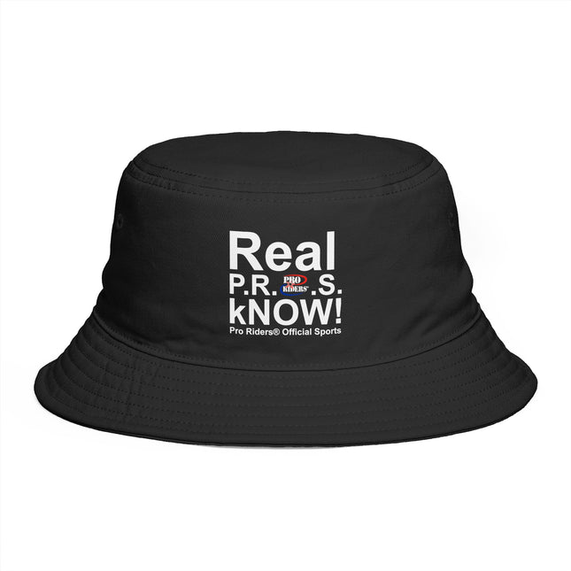 Pro Riders | Real P.R.O.S kNOW! - Classic Bucket Hat