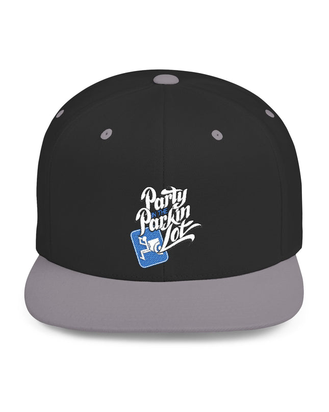 Party In The Parkin Lot - Flat Bill Snapback Hat