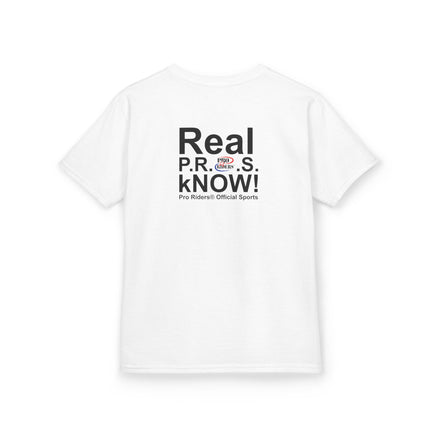 Pro Riders | Real P.R.O.S. kNOW! - Youth Oversized T-Shirt