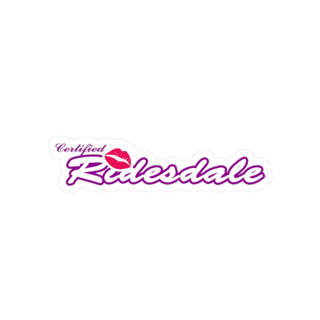 Certified Ridesdale - Kiss-Cut Stickers