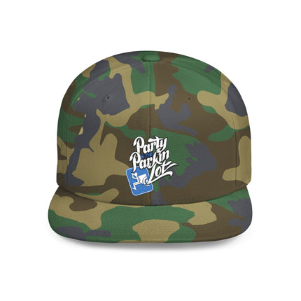 Party In The Parkin Lot - Flat Bill Snapback Hat