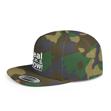 Pro Riders | Real P.R.O.S. kNOW! - Flat Bill Snapback Hat