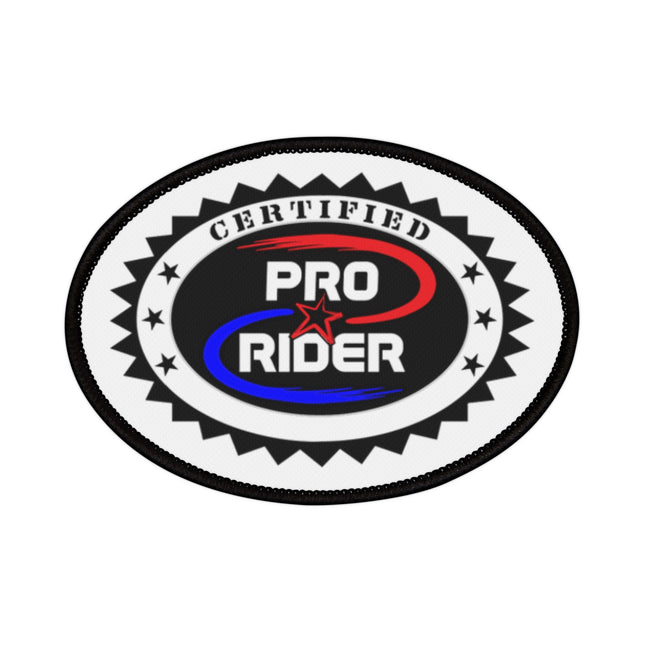 Certified Pro Rider - Iron-On Patch