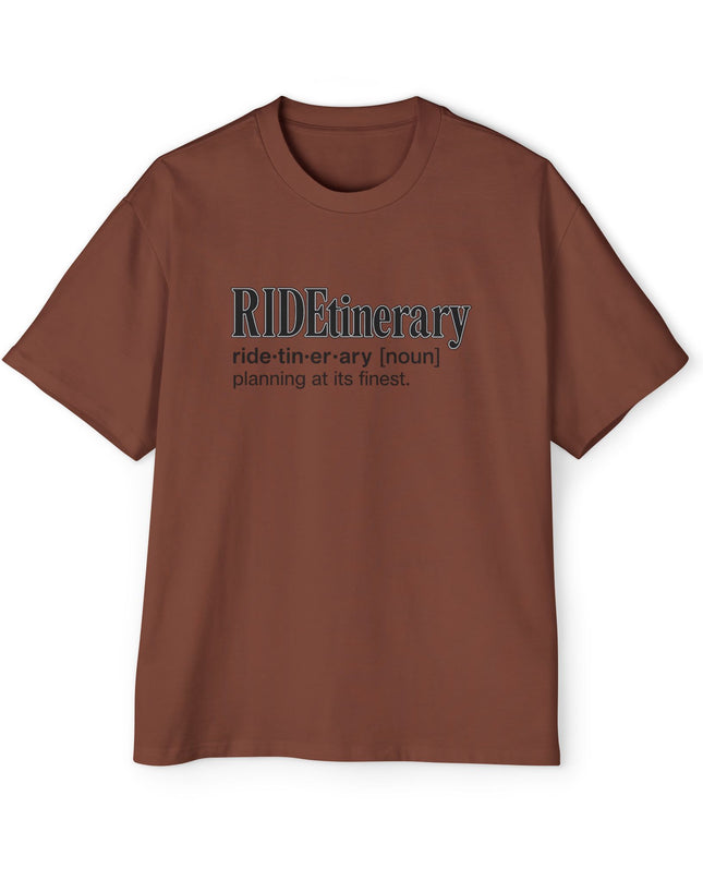 Ridetinerary - Oversized T-Shirt