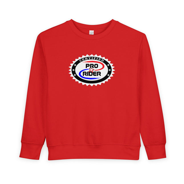 Certified Pro Rider - Toddler Crewneck Sweatshirt