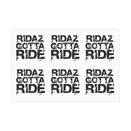Ridaz Gotta Ride - Gift Wrap Papers