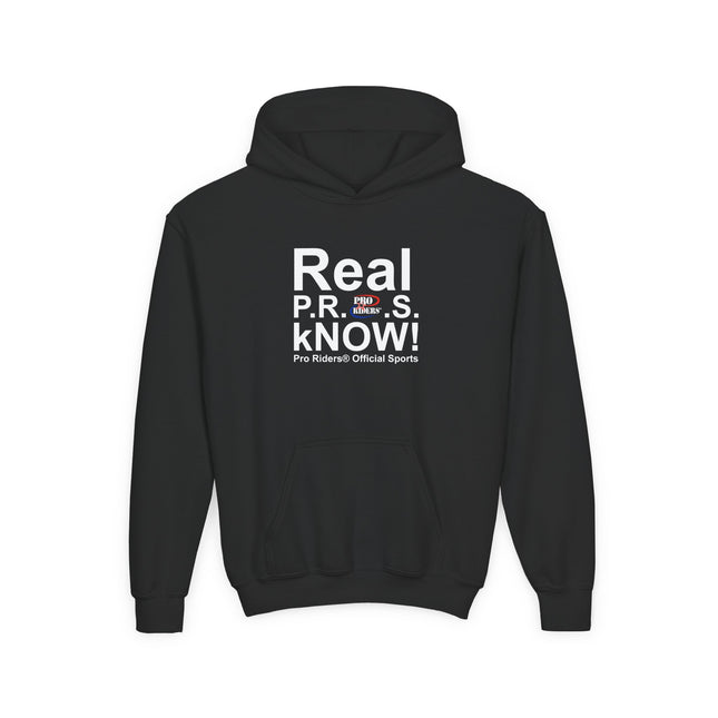 Pro Riders | Real P.R.O.S. kNOW! - Youth Pullover Hoodie