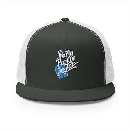 Party In The Parkin Lot - 5 Panel Trucker Hat