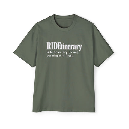 Ridetinerary - Oversized T-Shirt