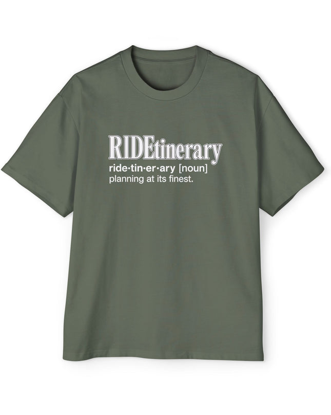 Ridetinerary - Oversized T-Shirt