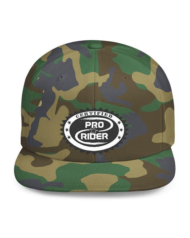 Certified Pro Rider - Flat Bill Snapback Hat
