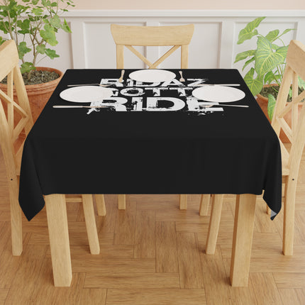 Ridaz Gotta Ride - Black Tablecloth