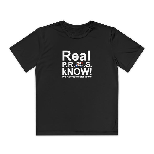 Pro Riders | Real P.R.O.S. kNOW! - Youth T-Shirt