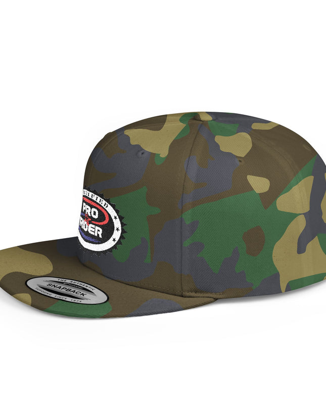 Certified Pro Rider - Flat Bill Snapback Hat