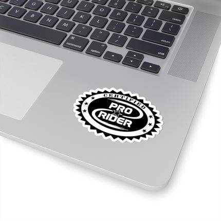 Certified Pro Rider - Kiss-Cut Stickers