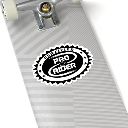 Certified Pro Rider - Kiss-Cut Stickers