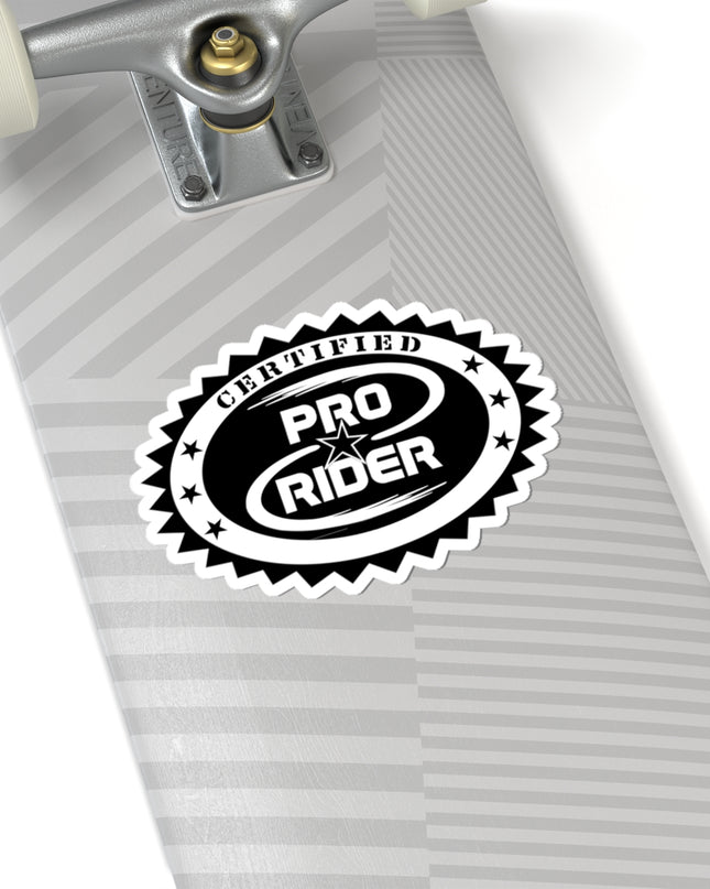 Certified Pro Rider - Kiss-Cut Stickers