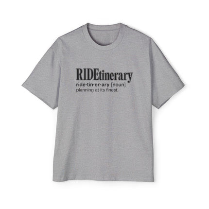 Ridetinerary - Oversized T-Shirt