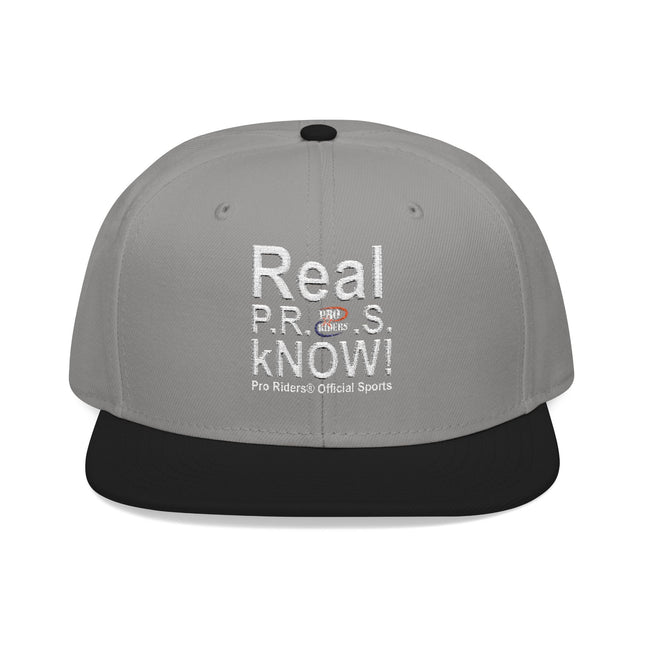 Pro Riders | Real P.R.O.S. kNOW! - Snapback Hat