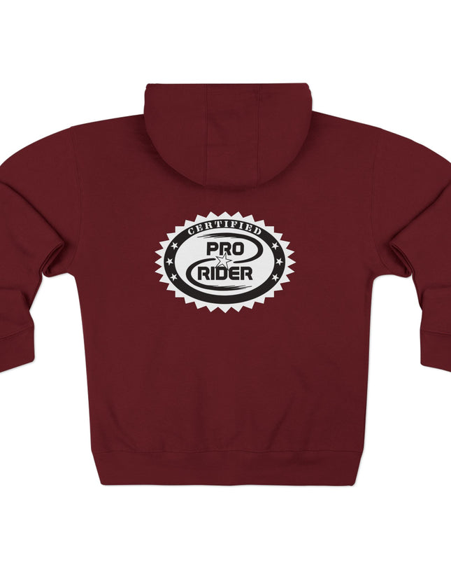 Certified Pro Rider - Zip Hoodie