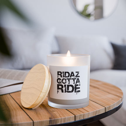 Ridaz Gotta Ride - Frosted Glass Candle