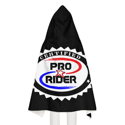 Certified Pro Rider - Youth Hooded Beach Towel