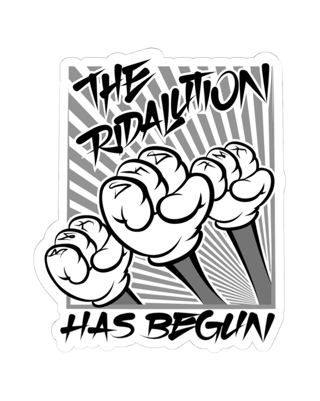 Pro Rider Entertainment, The Ridalution Has Begun - Kiss-Cut Stickers